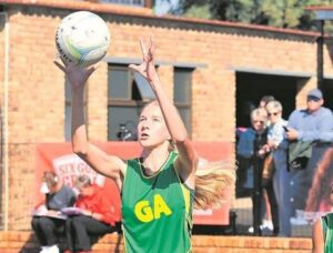 IN THE SCHOOL’S DEN: Versatile athlete Kylie makes waves