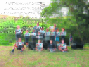 Ruiterwag maak stroompie skoon
