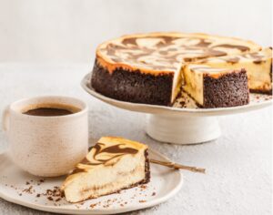 RECIPE: Coffee Swirl Cheesecake