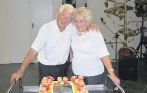 Bay couple celebrates two milestone birthdays