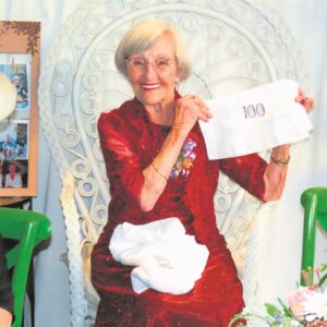 Dancing her way to 100