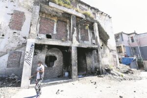 Hijacked buildings in the spotlight