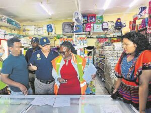 Mayor’s crackdown on illegal spaza shops in NMB