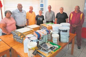 Supplies donated to Papenkuil Primary