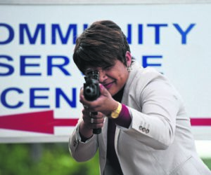 Policewoman wins gold in shooting competition