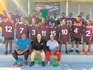 Kit donation boosts Helenvale United’s goal-getters