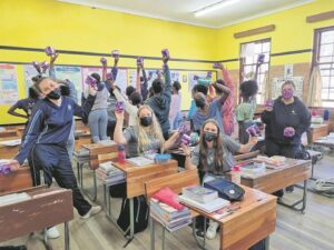 Female learners to receive sanitary towels