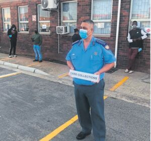 Licence card machine broken but show must go on