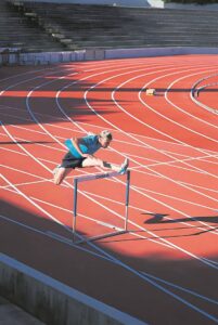 Rising hurdles star excited for academic journey ahead