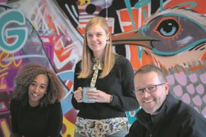 Architects take street art indoors