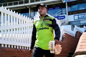 Meet tech-savvy cricketer, Sinethemba Qeshile