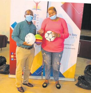 Local clubs receive sports equipment from municipality
