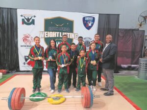 EC athletes win big at Weightlifting Championships