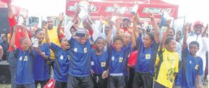 Primary school makes history in festival finals
