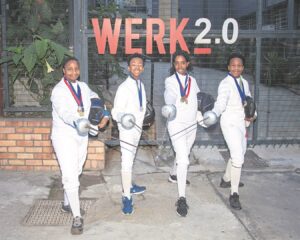 Fencing – a family affair for the Swanepoels