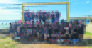 EC Youth Choir’s beach clean-up