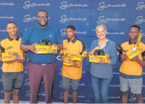 New school gear for Khayalethu boys