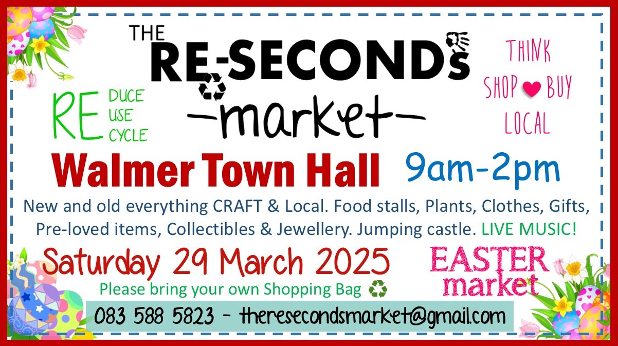 Re-Seconds Market at Walmer Town Hall​