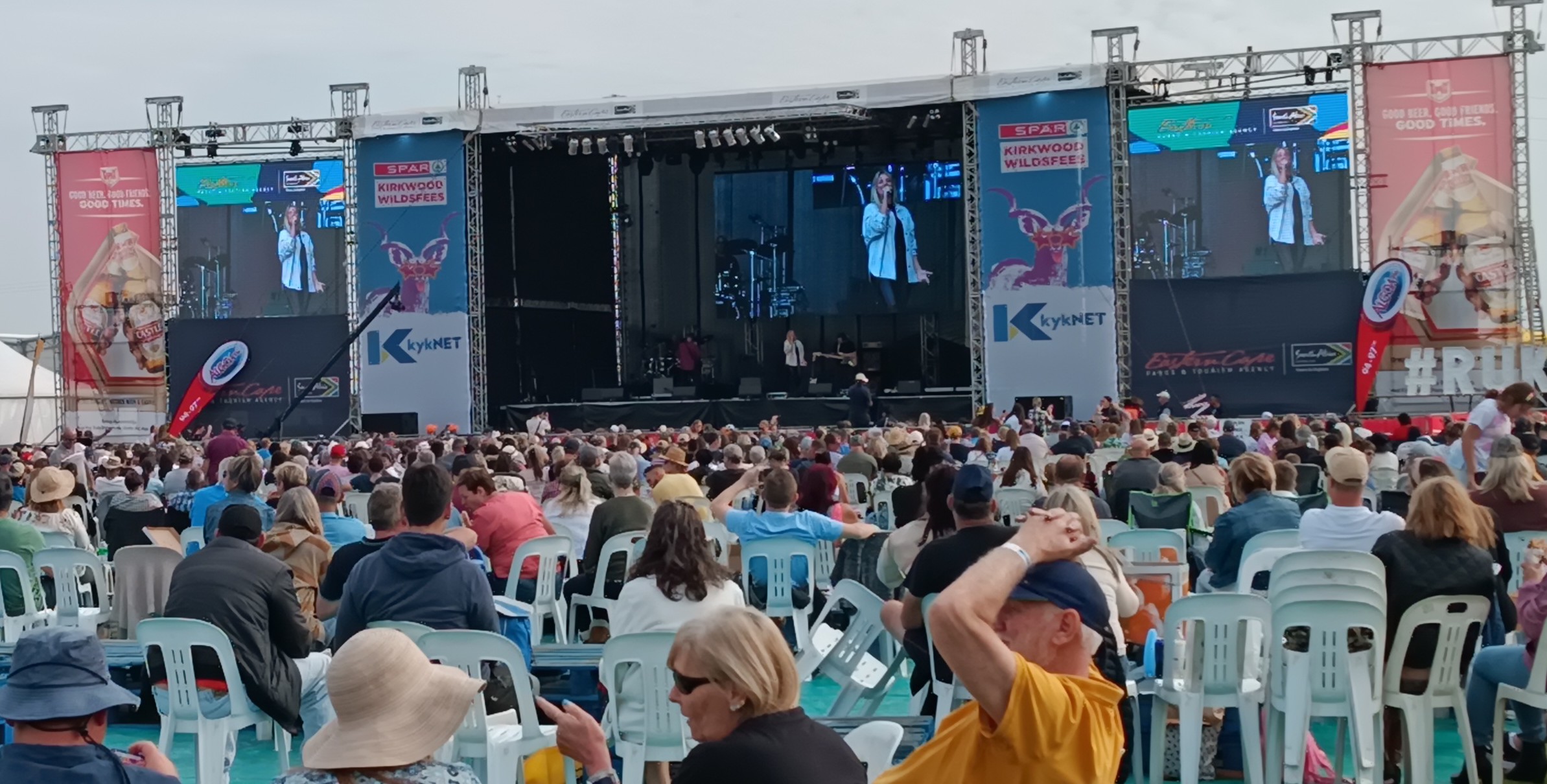 Photo for illustration purposes that the SPAR Kirkwood Wildsfees stage is set.