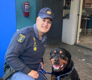 Brave Gqeberha K9 ‘Night’ discharged after heroic incident