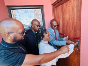 Red Location beneficiaries celebrate receiving new homes