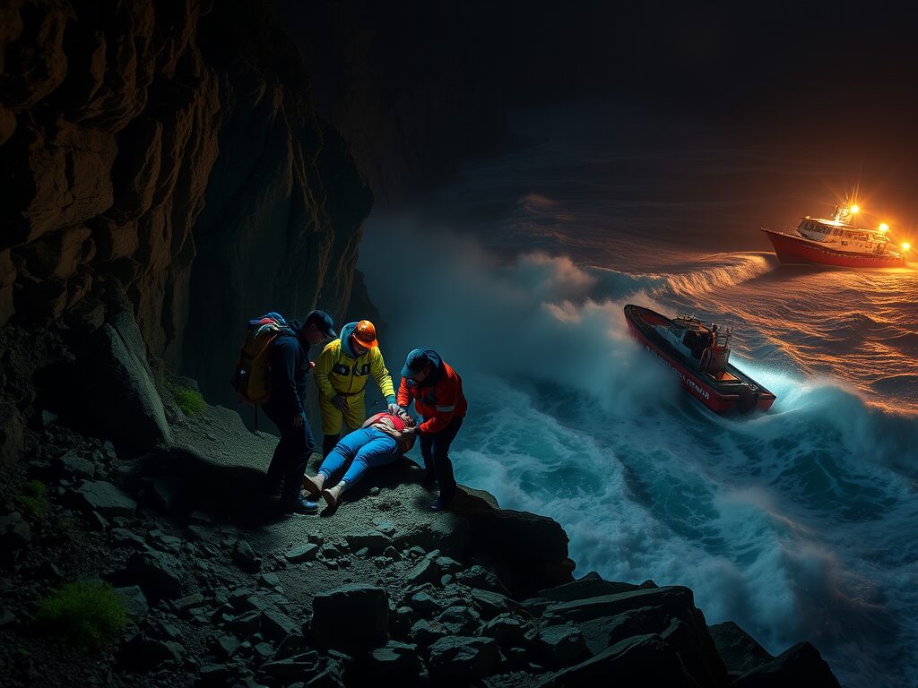 Injured woman (74) rescued by NSRI on hiking trail at Elands River