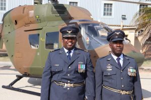 Air Force Station PE host leadership handover parade