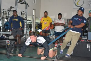 Maratlulle shares dark art of forward play with rugby players