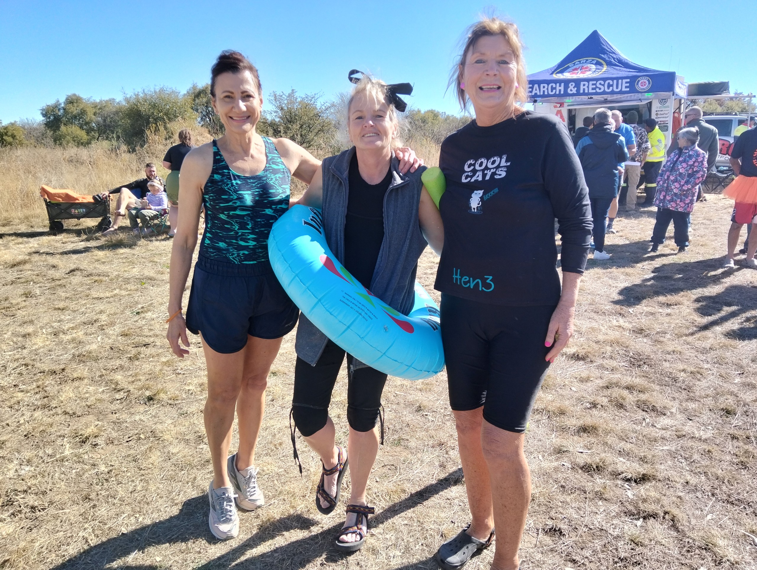 Polar Bear swim 2025 at Aldam, Willem Pretorious Game Reserve