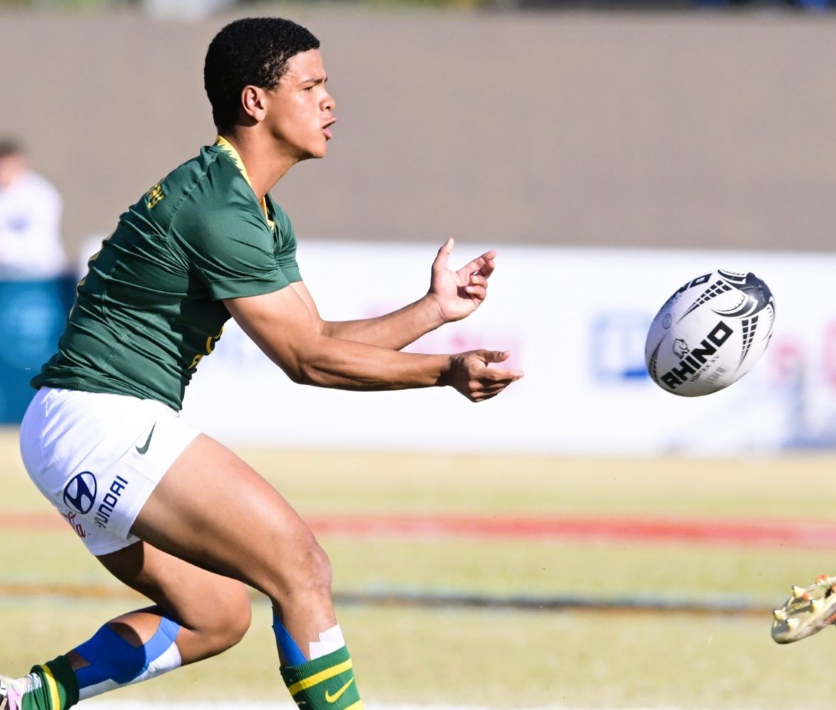 Jadrian Uithaler scored the first try of the match