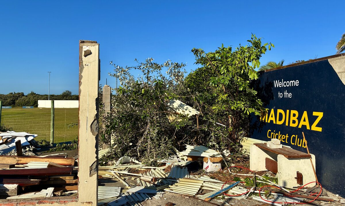 Construction of new Madibaz Cricket clubhouse in full swing