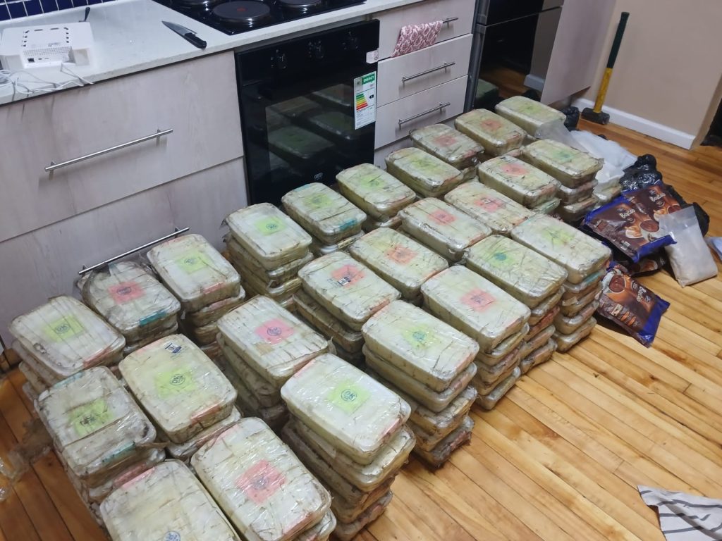 In total, drugs worth R54,3 million were seized during the operation.