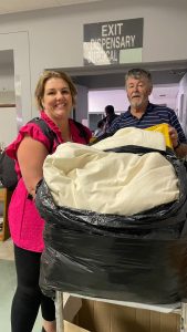 Community steps in to assist with hospital linen shortage