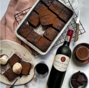 World Chocolate Day: Decadent red wine chocolate brownies