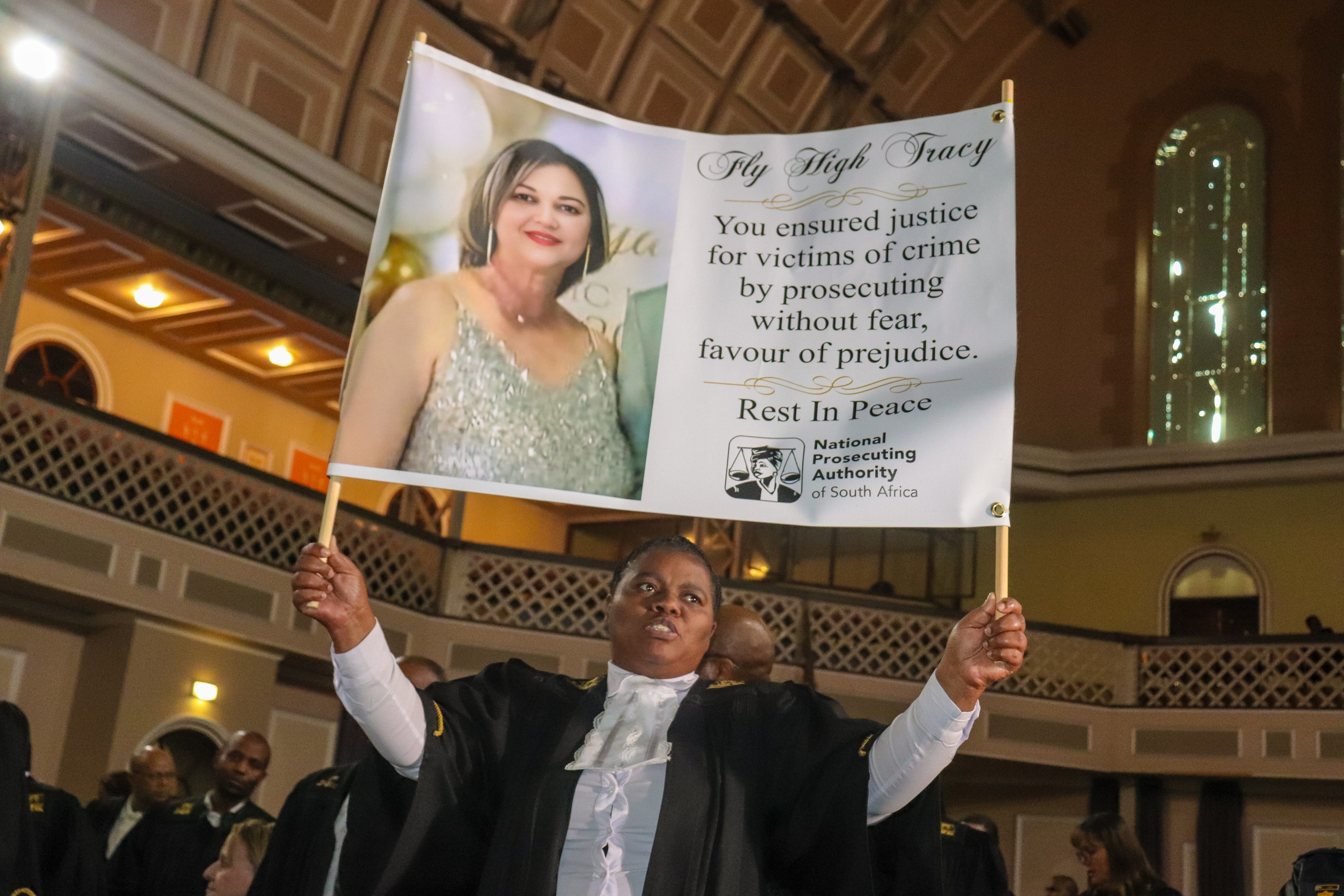 Tracy Brown's colleague celebrating her life worth lived.