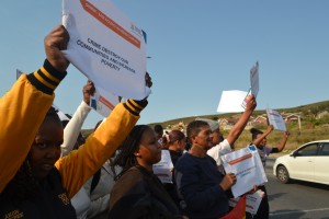 Students picket demanding action on escalating crime, GBV