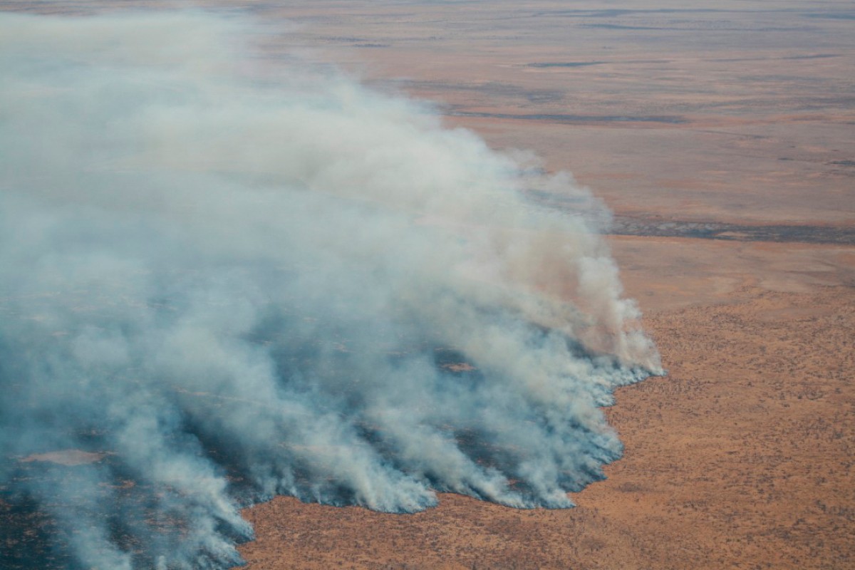 WATCH: Massive blaze in Etosha National Park contained leaving one-third of the reserve devastated