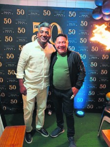 Two friends, four decades, one honest, hilarious and heartfelt night