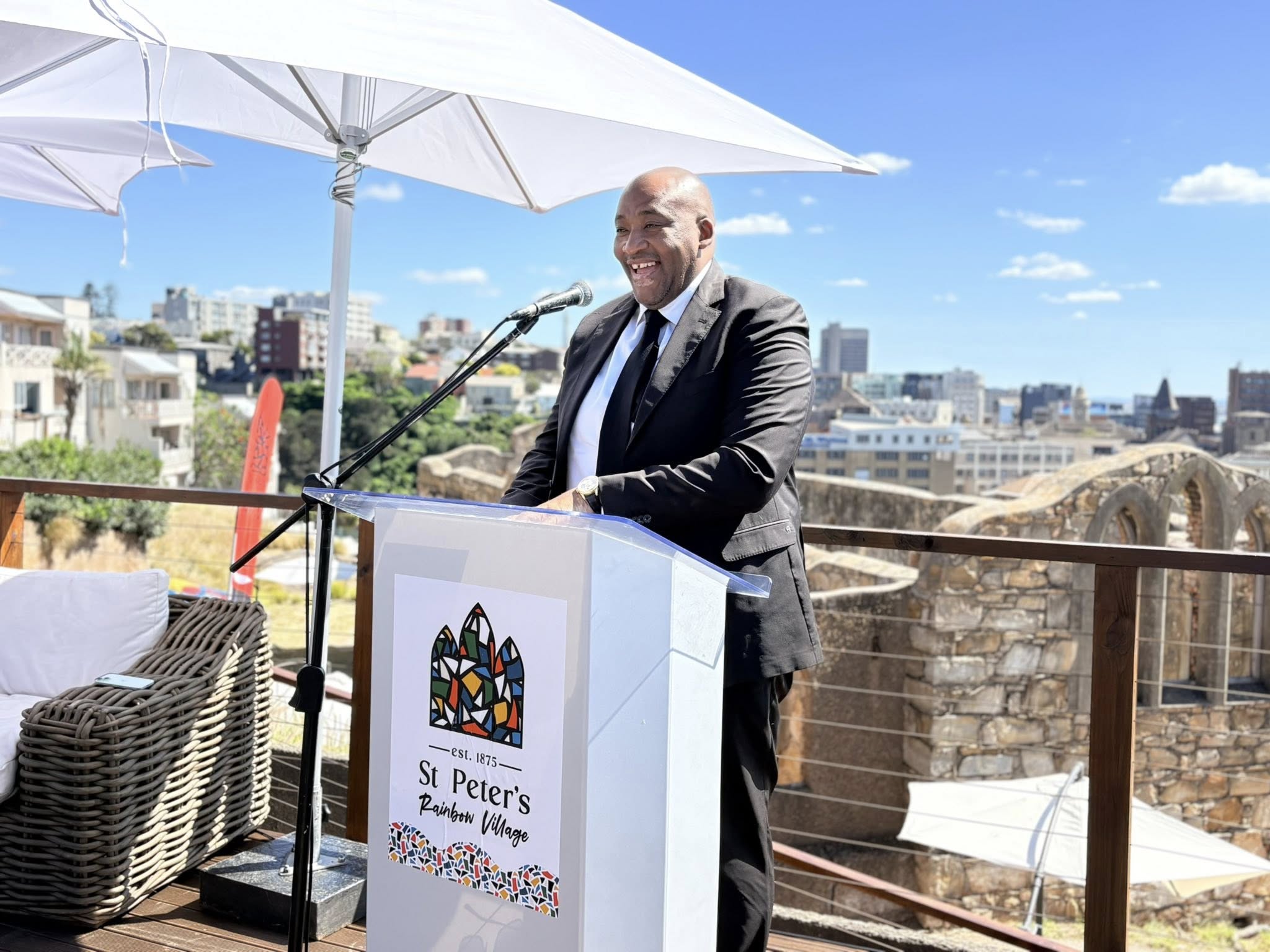 National Minister of Sport, Arts and Culture Gayton McKenzie opened a restored heritage site today.