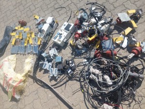 SAPS arrest 21 suspects in Swartkops infrastructure theft bust