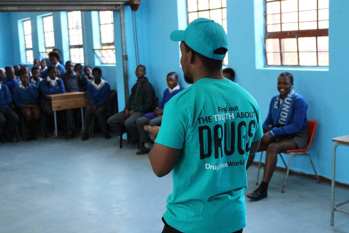 In an open dialogue session, learners voiced their concerns about drugs.