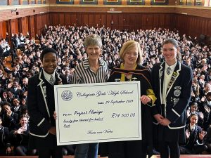 School’s R74,500 donation brings hope to breast cancer ward