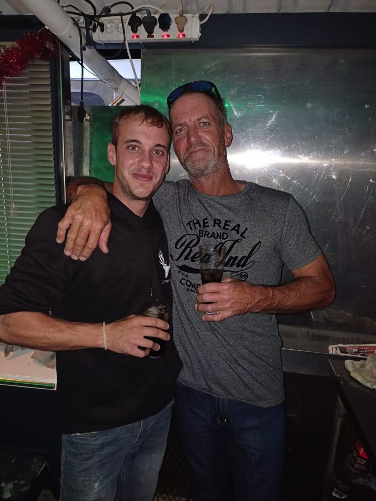 Tiaan Minnie was very close to his father, Heinrich Minnie. They were gunned down on 3 February.