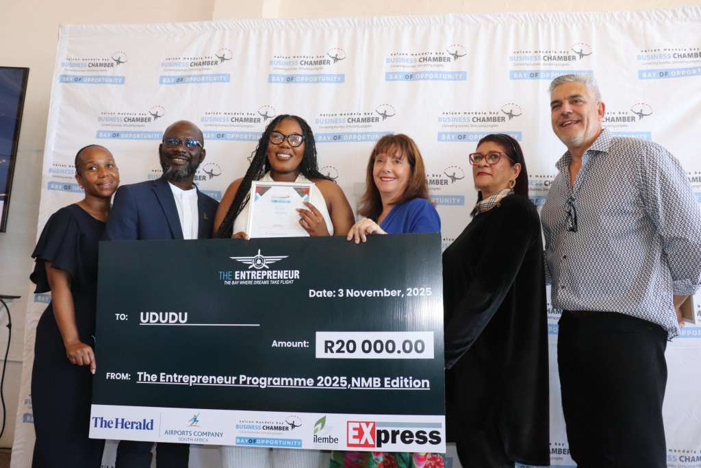 Ududu by Bulelwa Qupe, a womenswear clothing brand took second place.