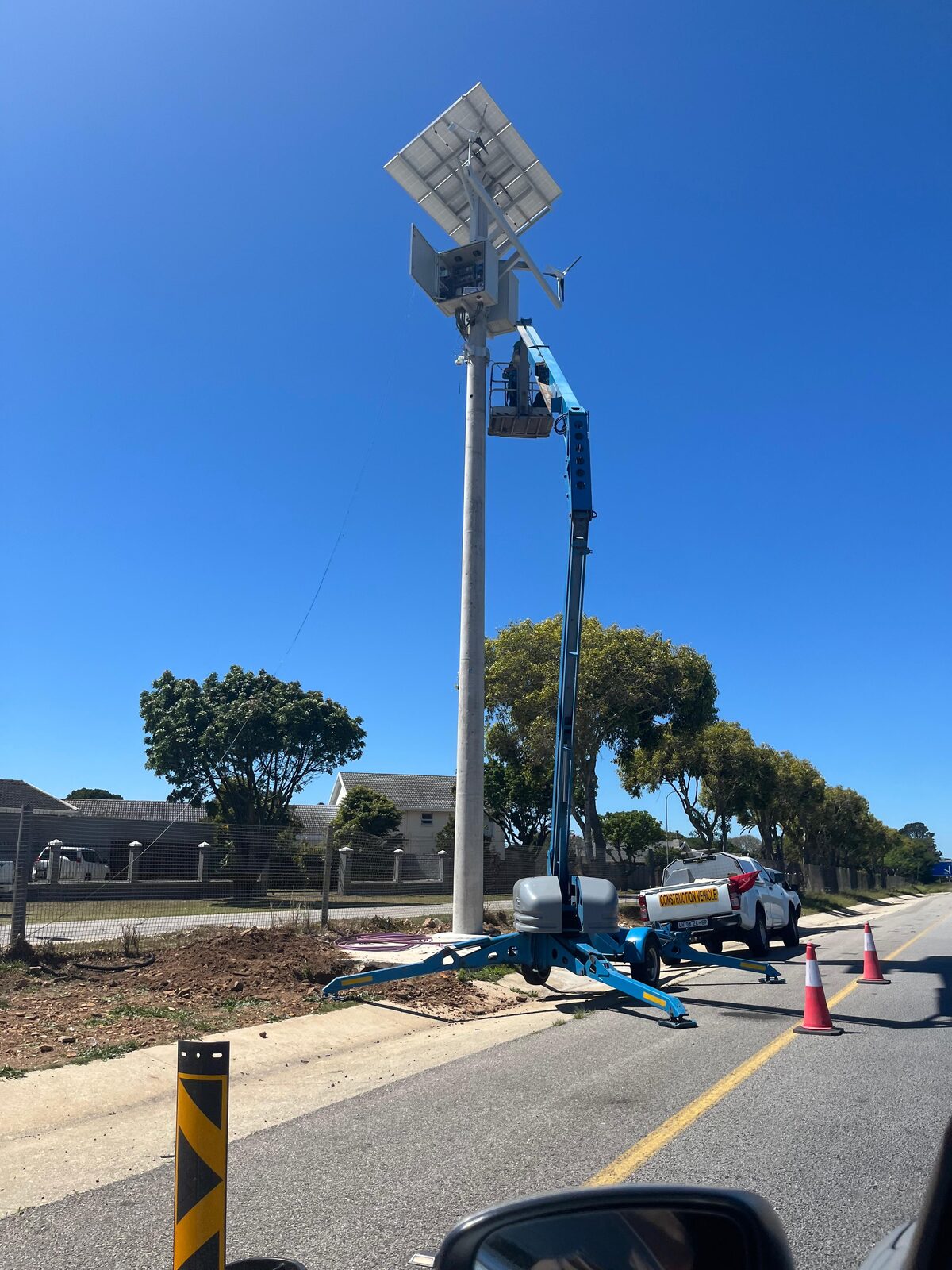 Costing between R1 million and R1.5 million each, these poles aim to improve road safety.