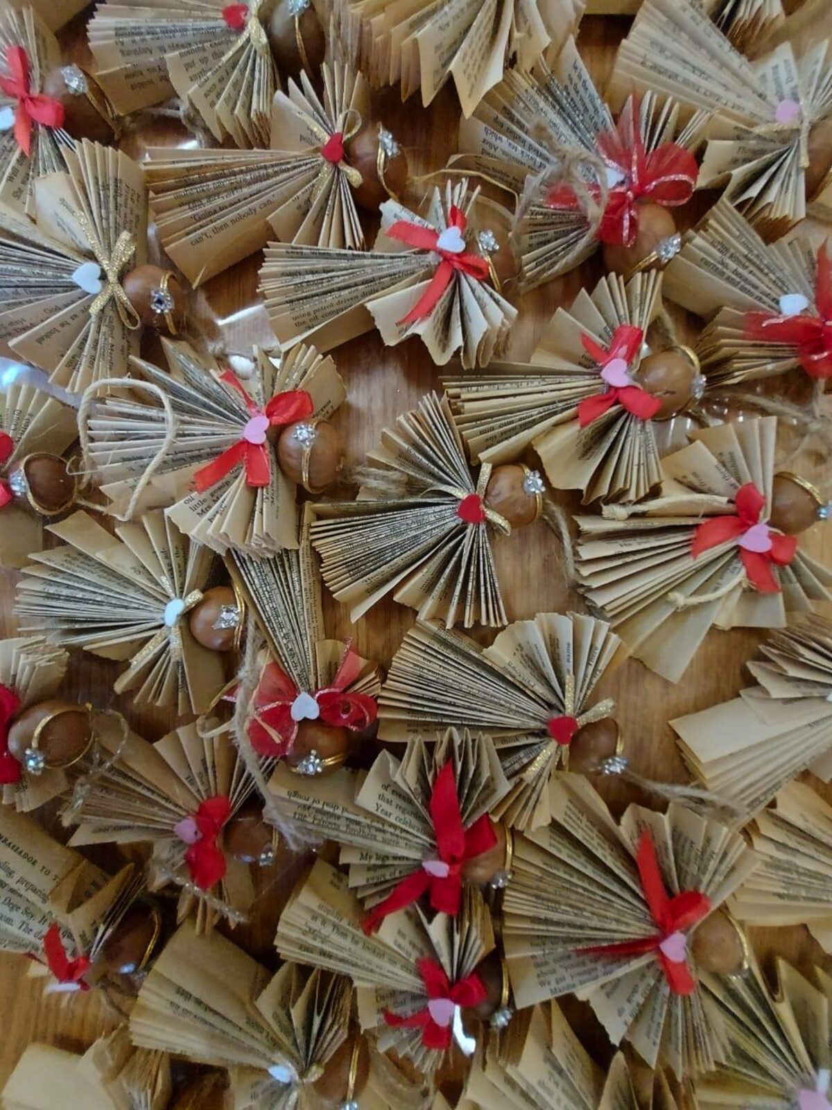 Retired residents craft festive magic from recycled materials