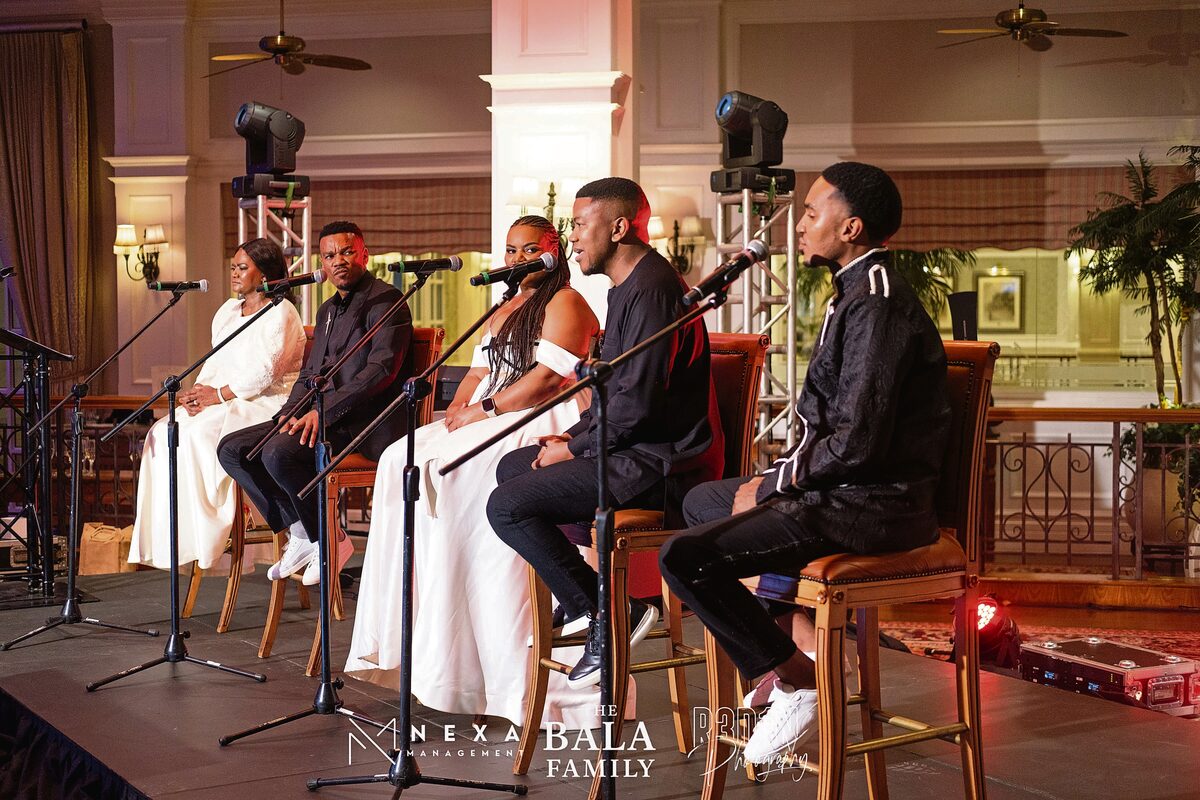 The Bala family Christmas concert will take place on 22 December.