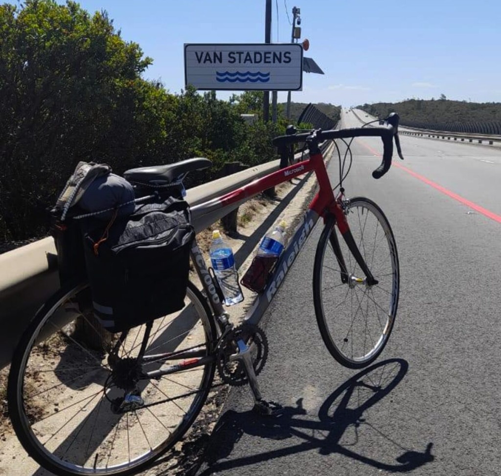 Freddie Oosthuizen is an avid long-distance cyclist.