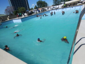 Revamped swimming pool open for Festive Season