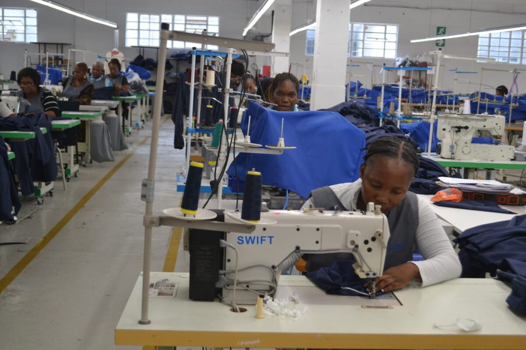 The APD textile manufacturing facility is situated in North End.